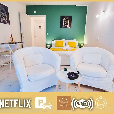 Apt T1 Cosy Et Ambiance Zen "Cottage De Moissac" Exteriér fotografie
